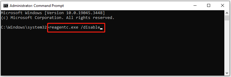 System hardening settings